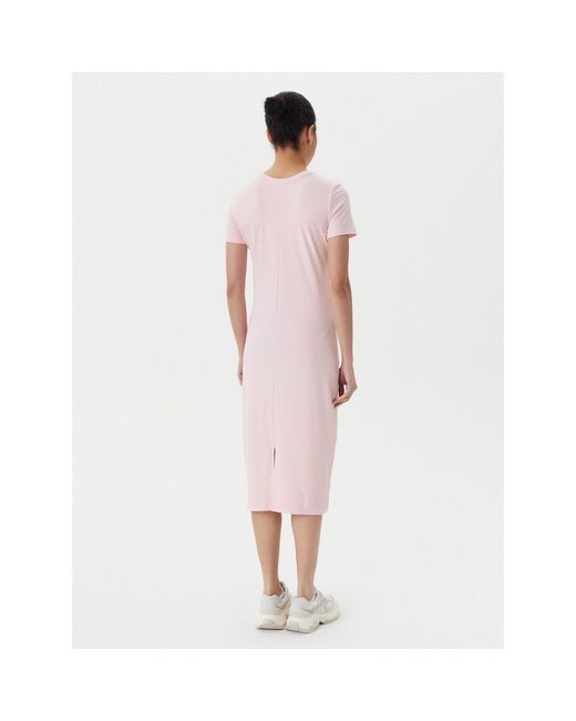 Tommy Hilfiger Pink Kleid Für Den Alltag Dw0Dw19721 Slim Fit