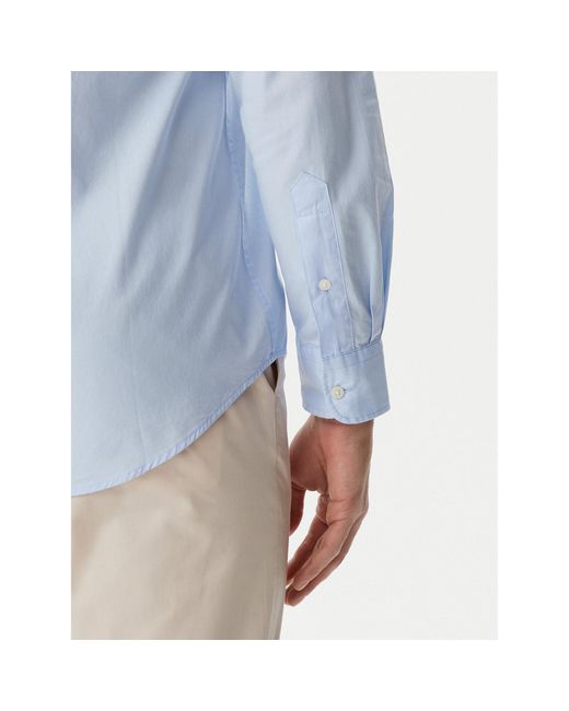 Tommy Hilfiger Hemd Core Flex Mw0Mw39988 Regular Fit in Blue für Herren