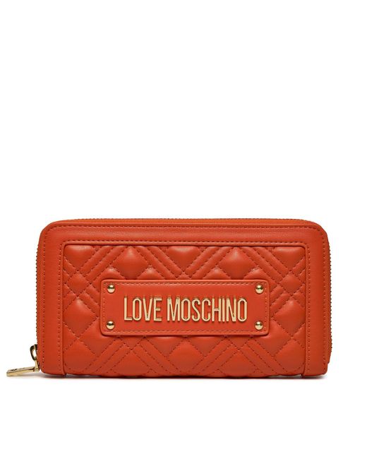 Love Moschino Red Große Damen Geldbörse Jc5600Pp0Ila0459