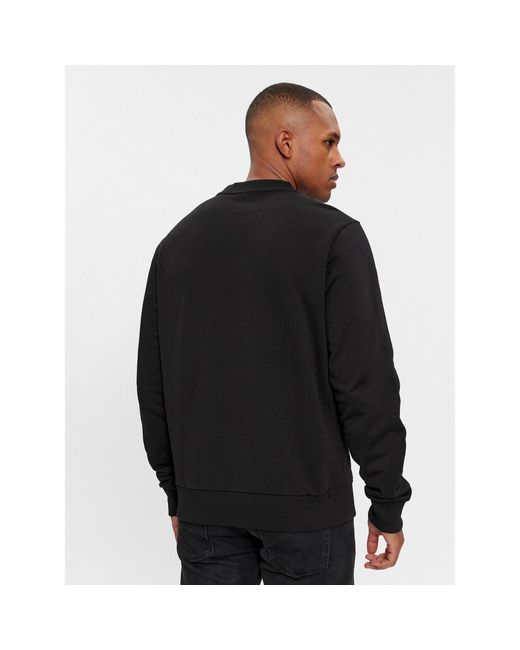 Calvin Klein Sweatshirt Raised K10K112252 Regular Fit in Black für Herren