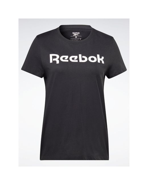 Reebok Blue T-Shirt Training Essentials Graphic Ht6184 Regular Fit