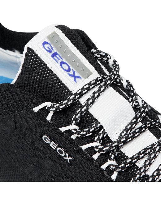 Geox Black Sneakers D Spherica A D15Nua 0006K C9999