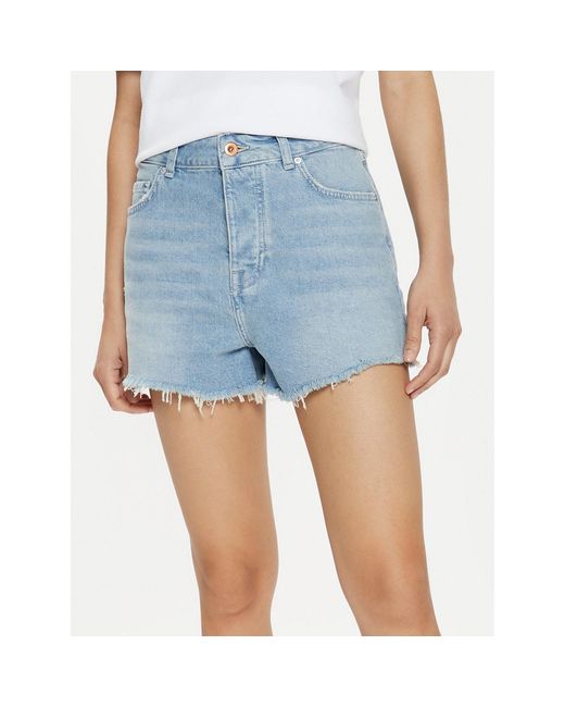 Mustang Blue Jeansshorts Carrie 1015223 Regular Fit