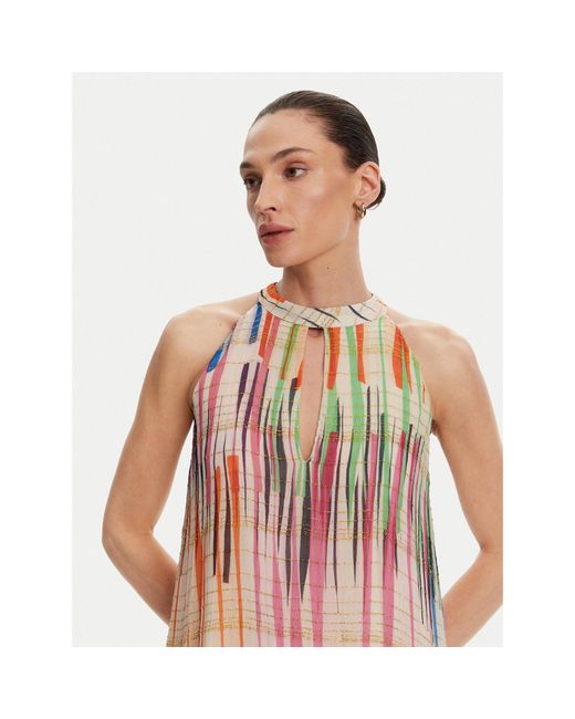 Lola Casademunt Multicolor Sommerkleid Ls2516027 Relaxed Fit