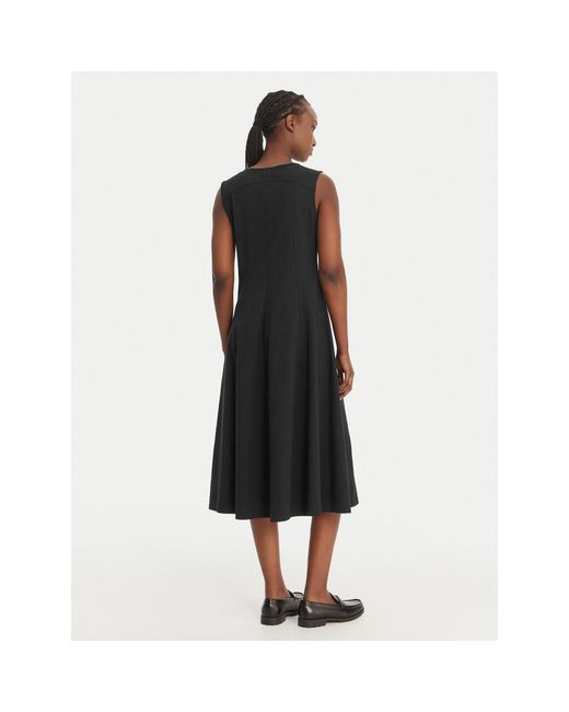 Calvin Klein Black Kleid Für Den Alltag Lv047F203G Regular Fit