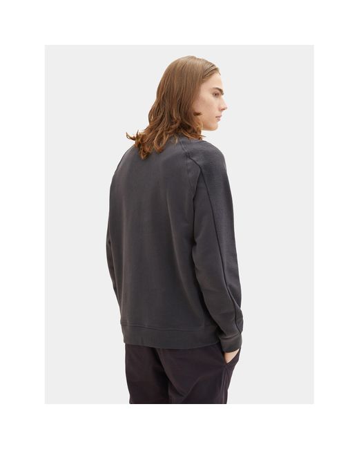 Tom Tailor Sweatshirt 1034100 Regular Fit in Black für Herren