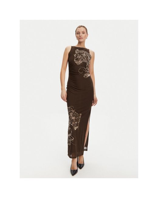 Guess Brown Kleid Für Den Alltag W5Yk19 Kczc2 Regular Fit