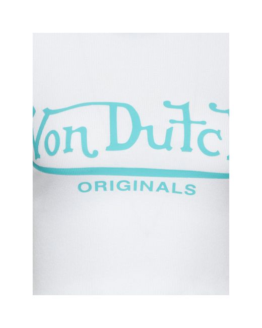 Von Dutch Blue T-Shirt Ami 6230070 Weiß Regular Fit