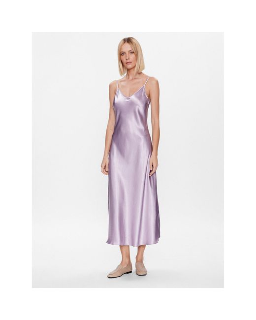Max Mara Purple Kleid Für Den Alltag Onda 23322105 Regular Fit