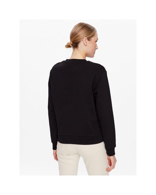 Trussardi Black Sweatshirt 56F00250 Regular Fit