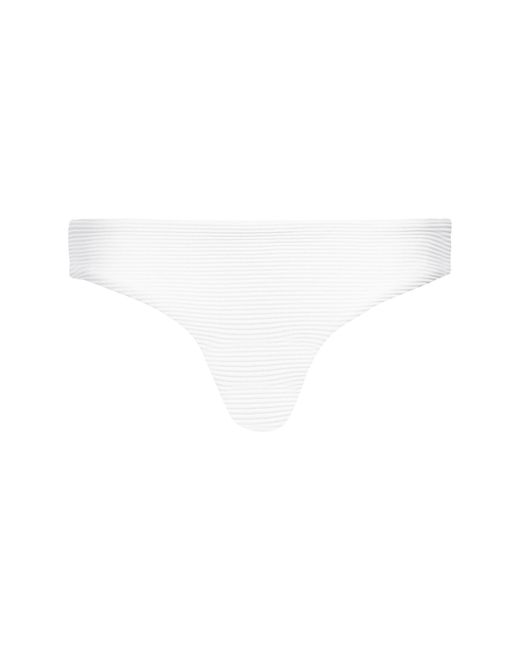 Seafolly White Bikini-Unterteil Essentials 40473-640 Weiß