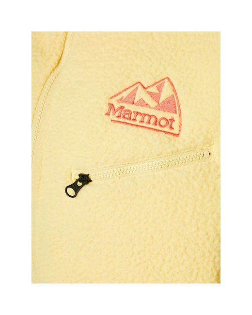 Marmot Yellow Fleecejacke 94 E.C.O. M14197 Oversize