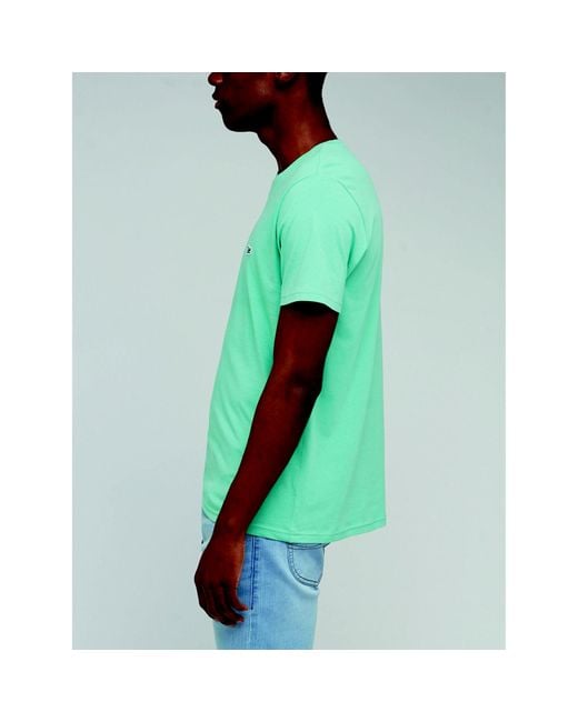 Lee Jeans T-Shirt L60Ufq41 112330613 Türkisfarben Regular Fit in Green für Herren
