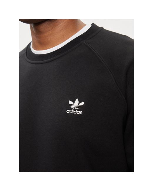 Adidas Sweatshirt Trefoil Essentials Im4532 Regular Fit in Black für Herren