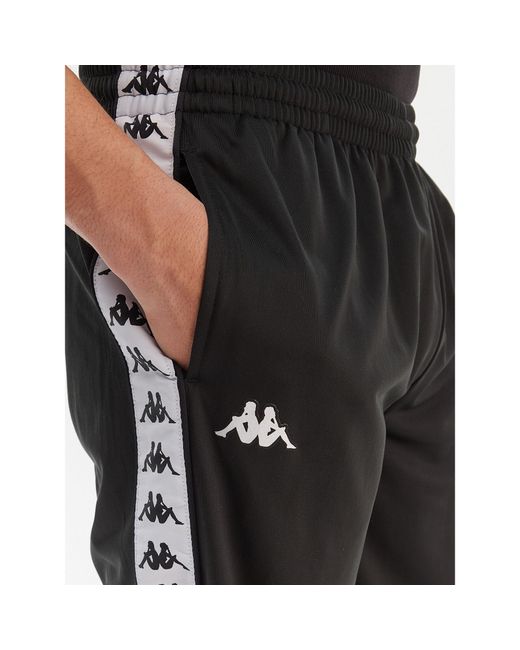 Kappa Sportshorts Banda Treadwellz 304Kq20 Regular Fit in Black für Herren