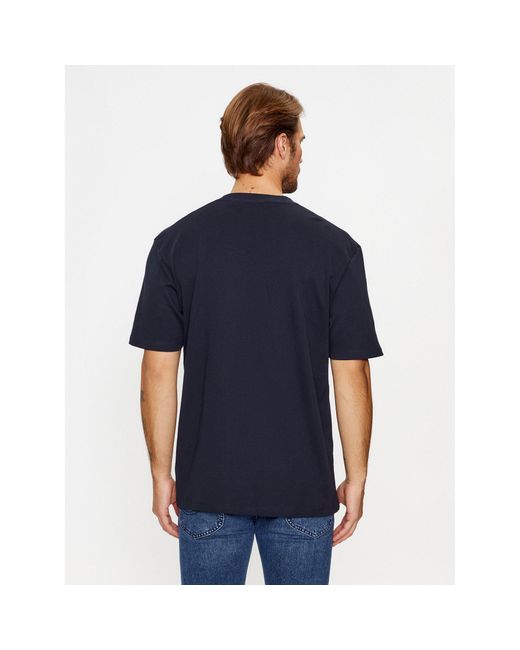 Lindbergh T-Shirt 30-400239 Relaxed Fit in Blue für Herren