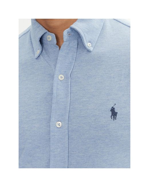 Polo Ralph Lauren Hemd 710654408025 Regular Fit in Blue für Herren