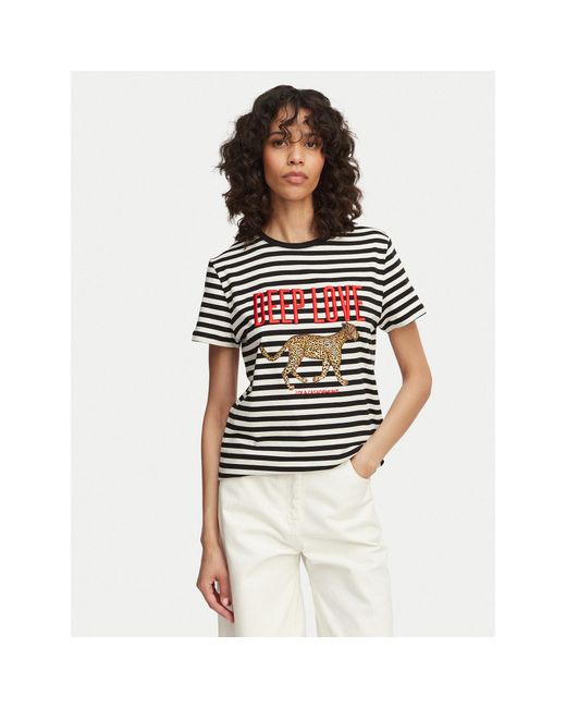 Lola Casademunt White T-Shirt Ls2615107 Regular Fit