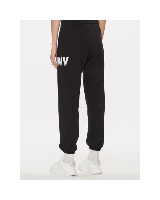 DKNY Black Jogginghose Dp3P3379 Relaxed Fit