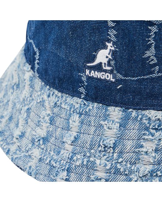 Kangol Blue Hut Denim Mashup Bucket K5296