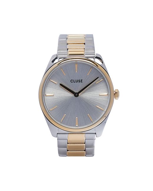 Cluse Metallic Uhr Feroce Petite Cw11207 Silber