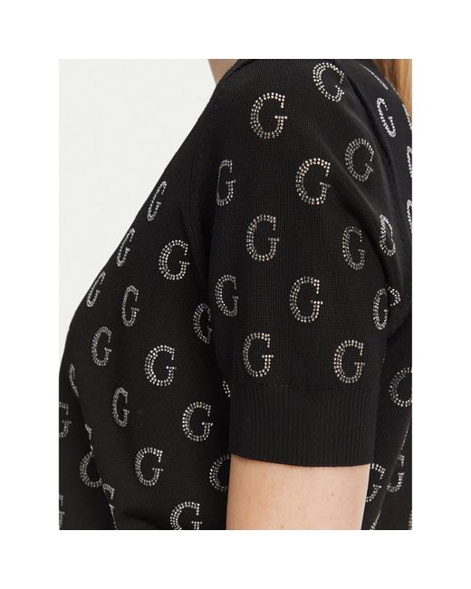 Guess Black Pullover W5Gr05 Z3D60 Regular Fit