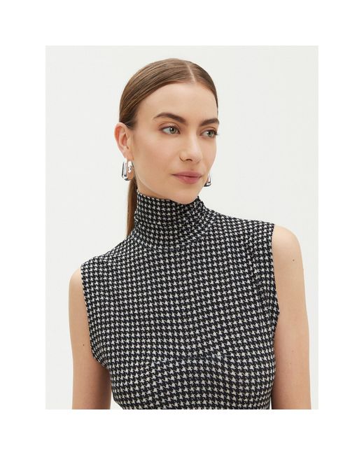 Norma Kamali White Kleid Für Den Alltag Kk3243Pla63665 Slim Fit