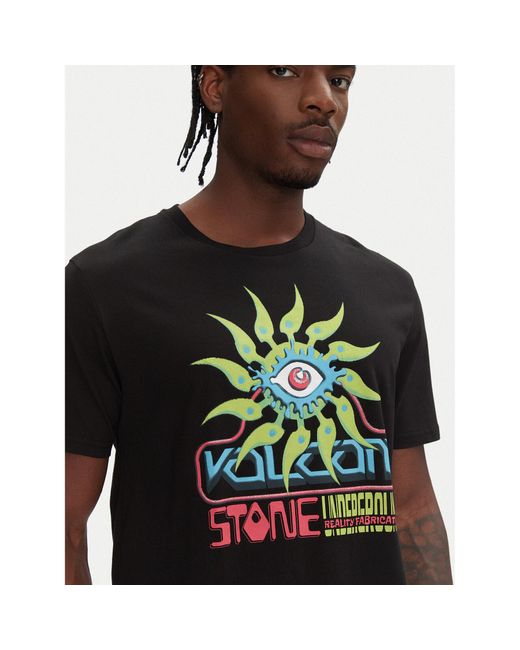 Volcom T-Shirt Realityfab A3512555 Loose Fit in Black für Herren