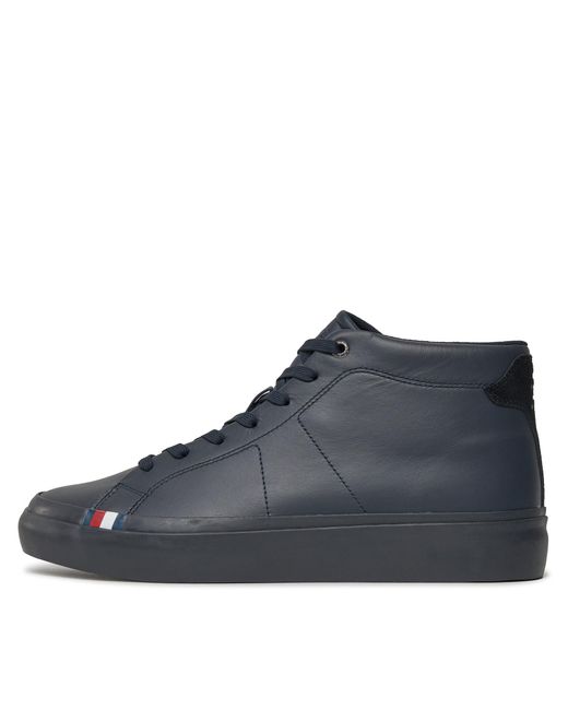 Tommy Hilfiger Sneakers Thick Vulc Chukka Premium Lth Fm0Fm04880 in Blue für Herren
