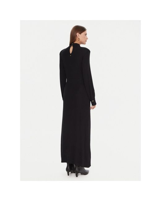 Lola Casademunt Black Abendkleid Lf2516015 Regular Fit