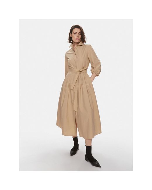 Weekend by Maxmara Natural Hemdkleid Faenza 2415221192 Relaxed Fit