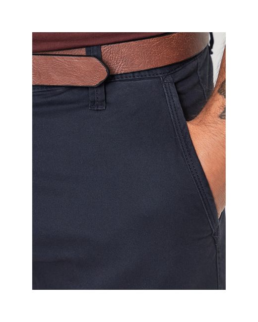 INDICODE Stoffhose Gower 65-159 Regular Fit in Blue für Herren