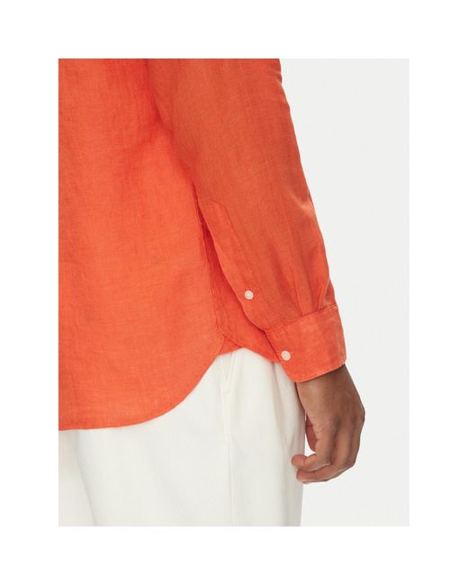 Tommy Hilfiger Hemd Mw0Mw34602 Regular Fit in Red für Herren