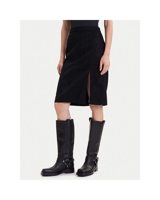 ONLY Black Rock Aus Kunstleder Loline 15357433 Regular Fit