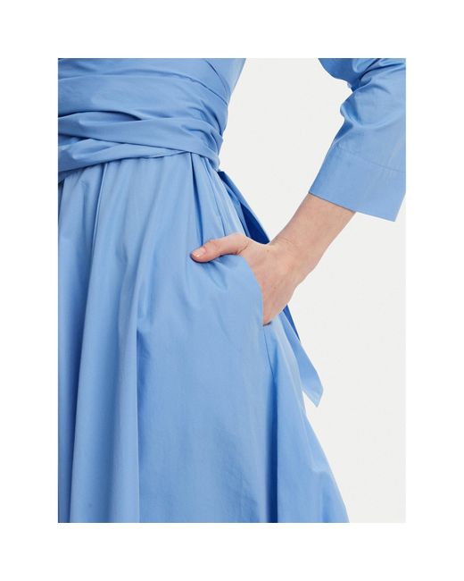 MAX&Co. Blue Kleid Für Den Alltag Disco 2516221164200 Regular Fit