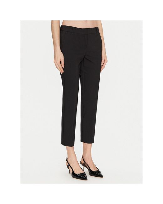 Marella Black Chinos Miele 2513131021 Slim Fit