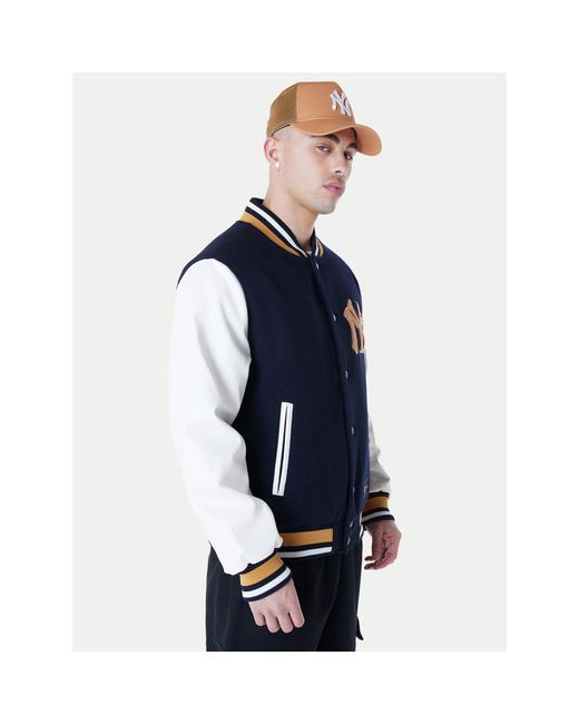 KTZ Bomberjacke Yankees Mlb Floral 60596332 Regular Fit in Blue für Herren