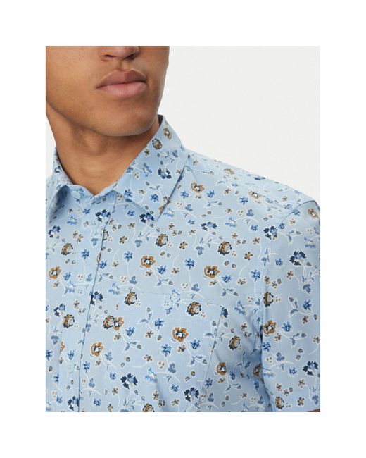 Blend Hemd 20718102 Regular Fit in Blue für Herren