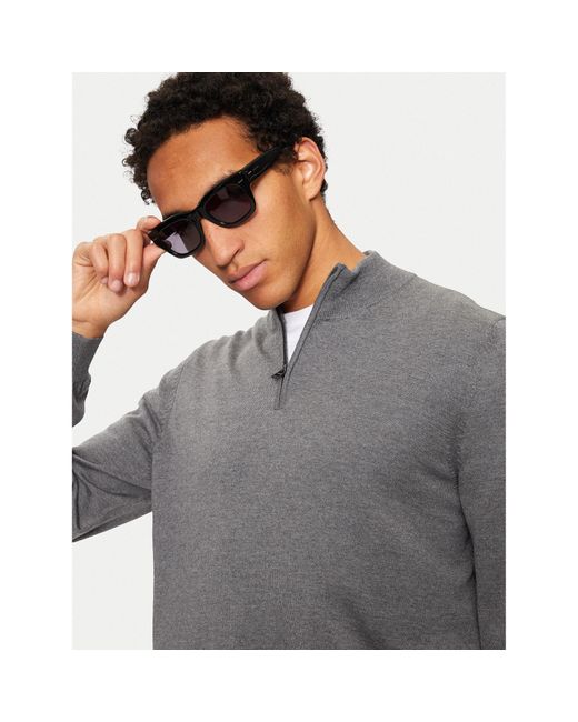 Boss Pullover Ebenji 50528300 Regular Fit in Gray für Herren