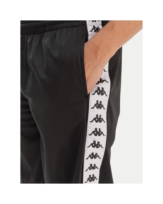 Kappa Sportshorts Banda Treadwellz 304Kq20 Regular Fit in Black für Herren