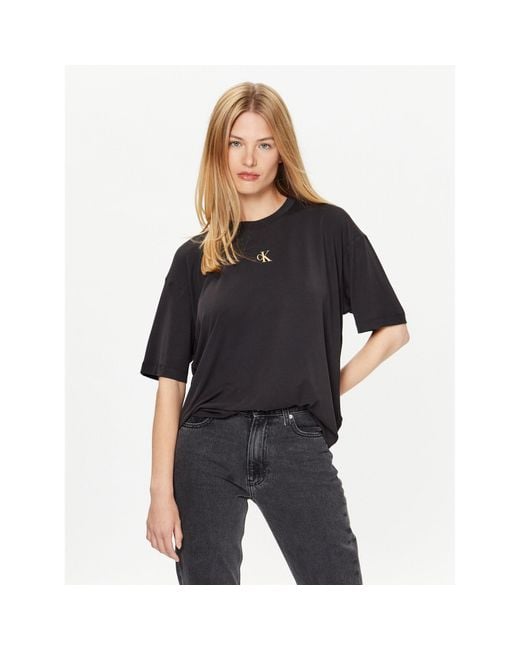 Calvin Klein Black T-Shirt J20J221733 Relaxed Fit