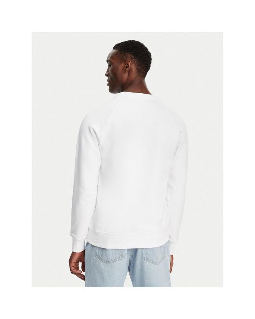 Balmain Sweatshirt Dh1Jq005Bb65 Regular Fit in White für Herren