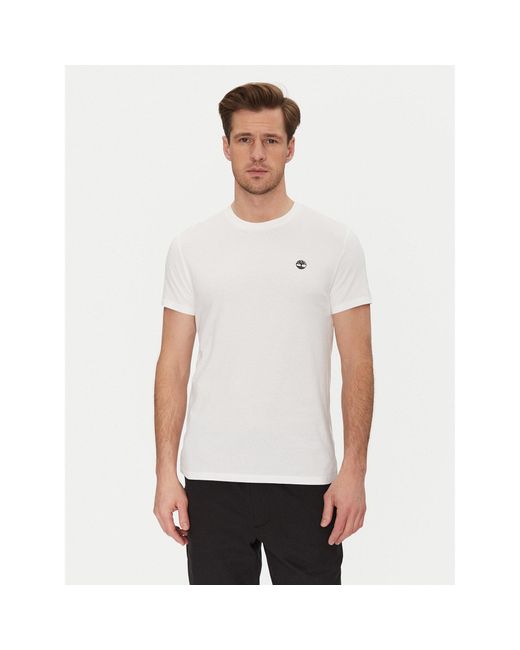 Timberland 3Er-Set T-Shirts Tb0A6Gh1 Slim Fit in Gray für Herren