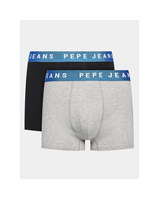 Pepe Jeans 2Er-Set Boxershorts Logo Tk Lr 2P Pmu10963 in Blue für Herren