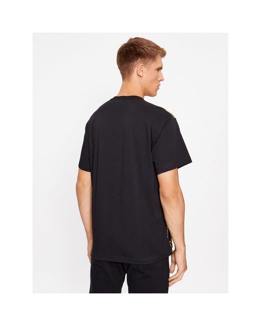 Versace T-Shirt 75Gah6Rf Regular Fit in Black für Herren