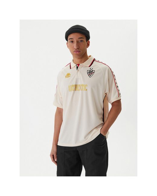Kappa Technisches T-Shirt Banda Stafen 222 38254Uw Comfort Fit in Natural für Herren