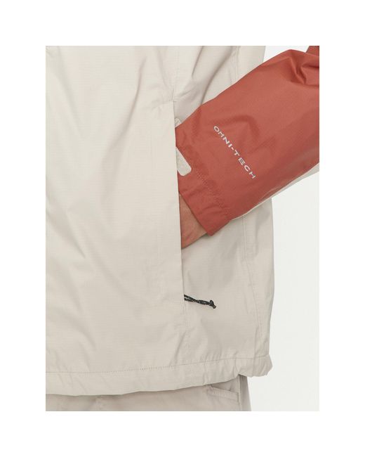 Columbia Regenjacke Pouring Adventure Ii 1760061 Regular Fit in Red für Herren