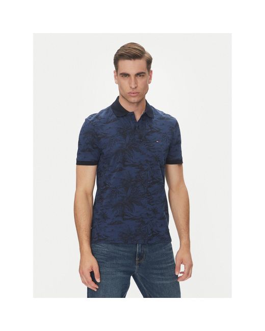 Tommy Hilfiger Poloshirt Mw0Mw38475 Regular Fit in Blue für Herren