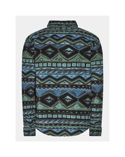 Billabong Übergangsjacke Furnace Flanell Abyft00101 Regular Fit in Blue für Herren