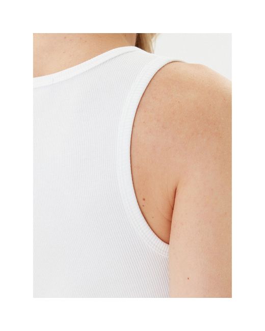 Karl Lagerfeld White Top A3W17005 Slim Fit
